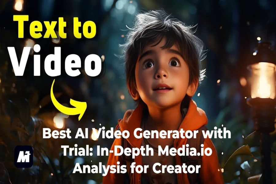 Best AI Video Generator with Trial: In-Depth Media.io Analysis for Creator Best AI Video Generator with Trial
